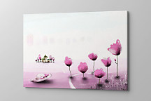 Obraz pre dievčatá Ružová krajinka zs1340